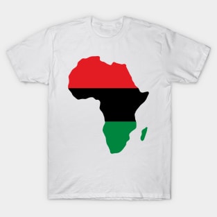 Pan Africa Stylised Flag T-Shirt